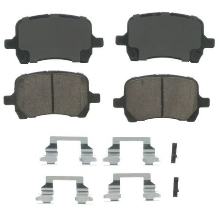 WAGNER BRAKES Ceramic Disc Pad Set, Zd1160 ZD1160